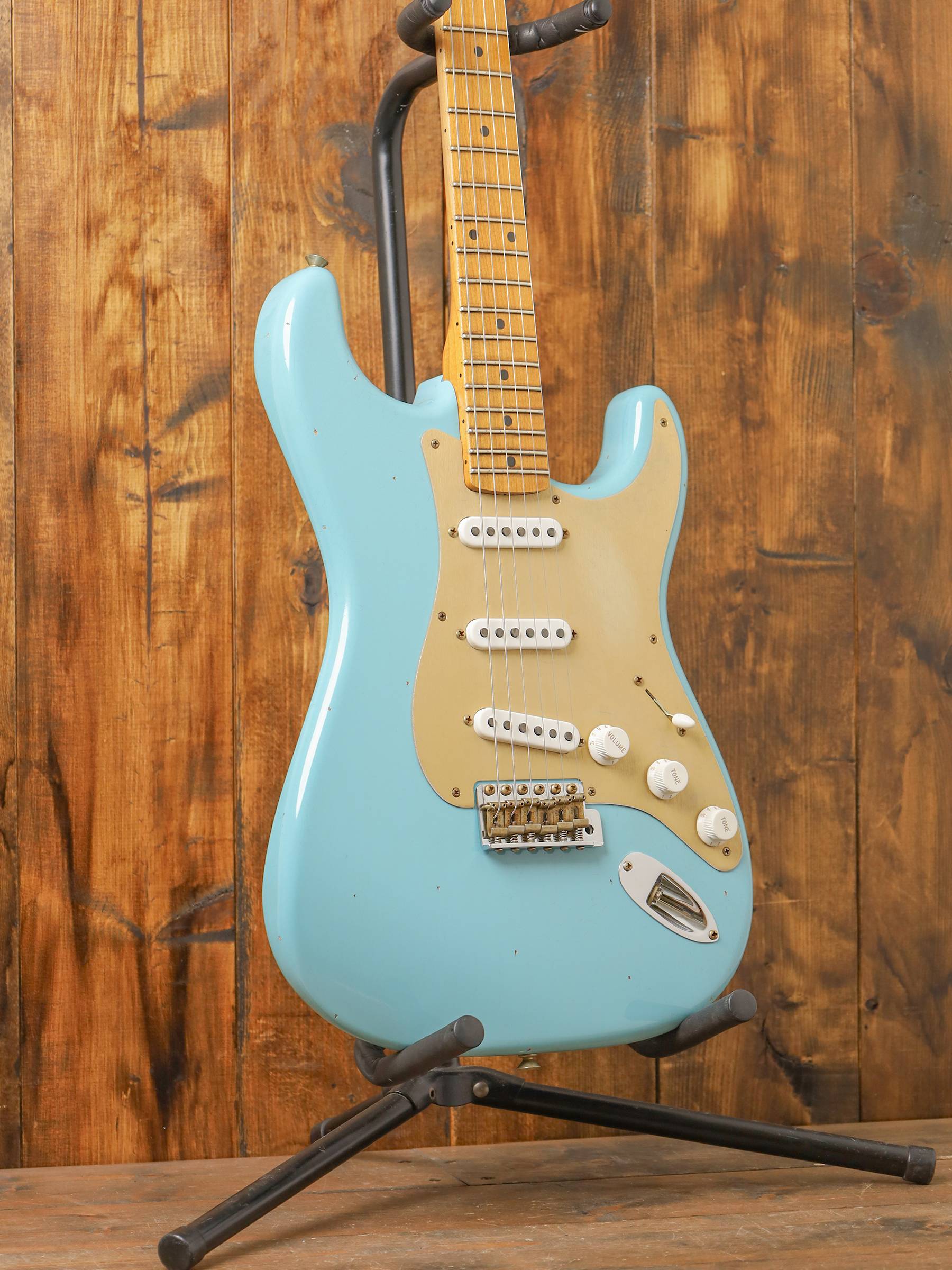 Fender Custom Shop Limited Edition ’54 Roasted Stratocaster Journeyman, Daphne Blue